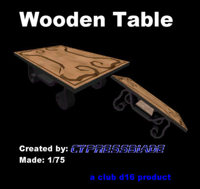 Wooden Table thumbnail